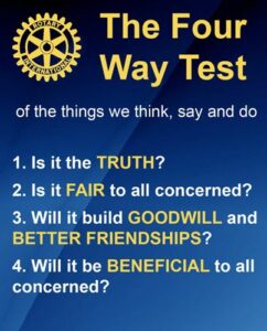 Four Way Test